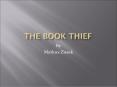 The Book Thief PowerPoint PPT Presentation