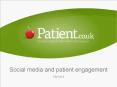 Social media and patient engagement PowerPoint PPT Presentation