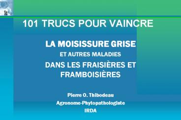 101 TRUCS POUR VAINCRE