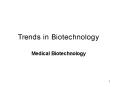 Trends in Biotechnology PowerPoint PPT Presentation