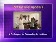 Persuasive Appeals PowerPoint PPT Presentation