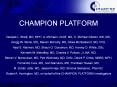 CHAMPION PLATFORM PowerPoint PPT Presentation
