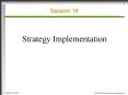 Strategy Implementation PowerPoint PPT Presentation
