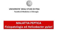 MALATTIA PEPTICA
