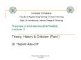 Theories of Architecture(EAPS4202) PowerPoint PPT Presentation