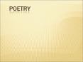 POETRY PowerPoint PPT Presentation