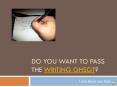 Do you want to pass the writing GHSGT? PowerPoint PPT Presentation