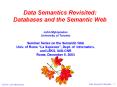 Data Semantics Revisited: Databases and the Semantic Web PowerPoint PPT Presentation