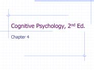 Cognitive Psychology, 2nd Ed.