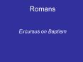 Romans PowerPoint PPT Presentation