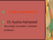 Case presentation