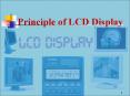 Principle of LCD Display PowerPoint PPT Presentation