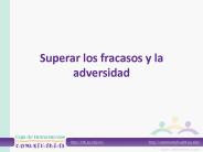Superar los fracasos y la adversidad