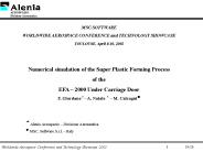 Qualifica Dei Processi Produttivi Controllati Con Metodi Statistici