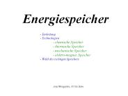 Energiespeicher