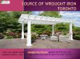 Source Of Wrought Iron Toronto PowerPoint PPT Presentation