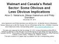 Walmart and Canada PowerPoint PPT Presentation