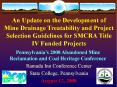 An Update on the Development of Mine Drainage Treatability and Project Selection Guidelines for SMCRA Title IV Funded Projects PowerPoint PPT Presentation
