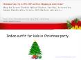 Indian outfit for kids in Christmas party PowerPoint PPT Presentation