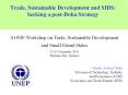 Trade, Sustainable Development and SIDS: Seeking a post-Doha Strategy PowerPoint PPT Presentation