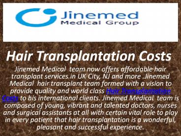 Fue Hair Transplantation