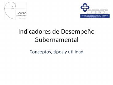 Indicadores de Desempe