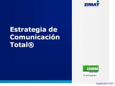 Estrategia de Comunicaci