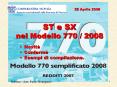 Modello 770 / 2007 ST e SX PowerPoint PPT Presentation