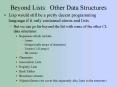 Beyond Lists: Other Data Structures PowerPoint PPT Presentation