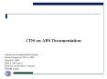 CDS on ABS Documentation PowerPoint PPT Presentation