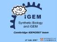 Synthetic Biology and iGEM PowerPoint PPT Presentation