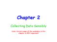 Collecting Data Sensibly PowerPoint PPT Presentation