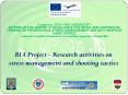 SETTING-UP THE CENTRE OF EXCELLENCE FOR INITIAL AND CONTINUOUS TRAINING ON PROFESSIONAL STRESS MANNAGEMENT AND DUTY WEAPONS USING TACTICS -based on transfer of innovation from partner countries- PowerPoint PPT Presentation
