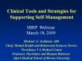 Clinical Tools and Strategies for Supporting Self-Management PowerPoint PPT Presentation