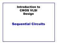 Introduction to CMOS VLSI Design  Sequential Circuits