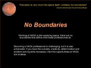 No Boundaries