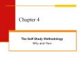 The Self-Study Methodology PowerPoint PPT Presentation
