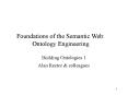 Foundations of the Semantic Web: Ontology Engineering PowerPoint PPT Presentation