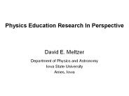 Physics Education Research In Perspective