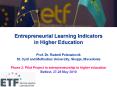 Entrepreneurial Learning Indicators in Higher Education PowerPoint PPT Presentation