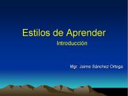 Estilos de Aprender