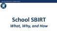 School SBIRT What, Why, and How PowerPoint PPT Presentation