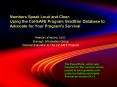 Numbers Speak Loud and Clear:  Using the Cal-SAFE Program GradStar Database to Advocate for Your Program PowerPoint PPT Presentation