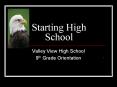 Starting High School PowerPoint PPT Presentation