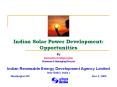 Indian Solar Power Development: Opportunities PowerPoint PPT Presentation