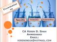 CA Hiren D. Shah Ahmedabad Email: hirenindia@hotmail.com PowerPoint PPT Presentation