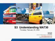 S3 Understanding MA730