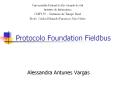 Protocolo Foundation Fieldbus PowerPoint PPT Presentation