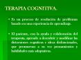 TERAPIA COGNITIVA. PowerPoint PPT Presentation