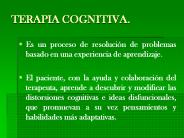 TERAPIA COGNITIVA.